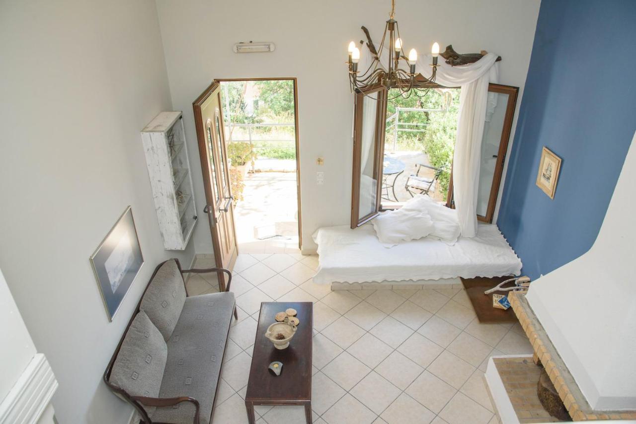 Assos Caldera Apartment Asos ภายนอก รูปภาพ