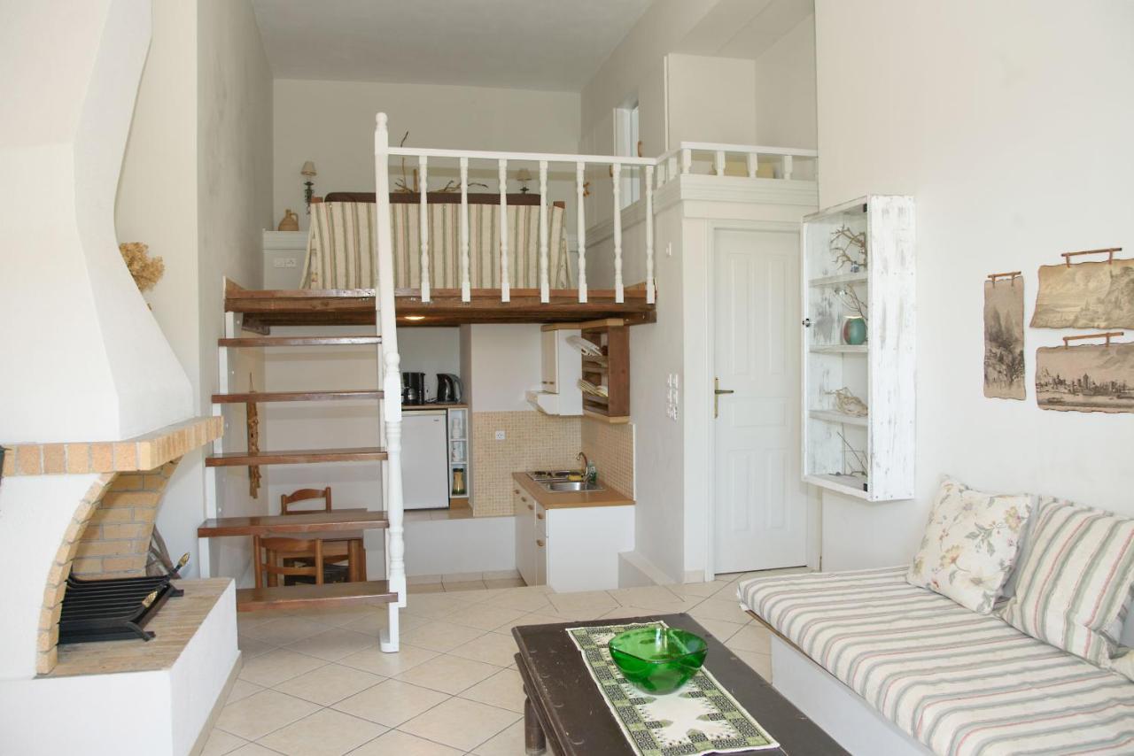 Assos Caldera Apartment Asos ภายนอก รูปภาพ
