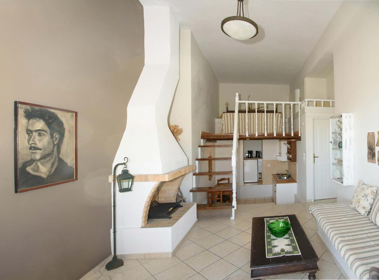 Assos Caldera Apartment Asos ภายนอก รูปภาพ