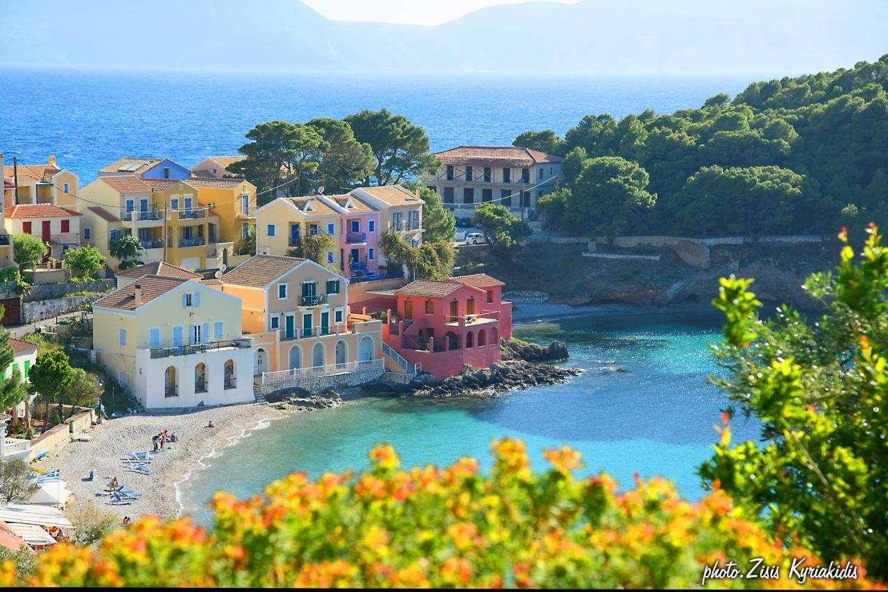 Assos Caldera Apartment Asos ภายนอก รูปภาพ