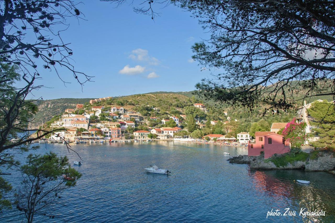 Assos Caldera Apartment Asos ภายนอก รูปภาพ