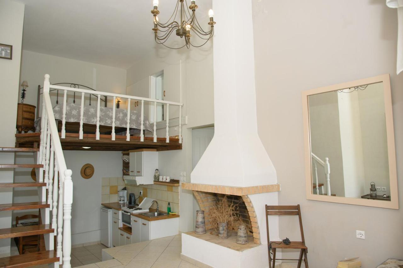 Assos Caldera Apartment Asos ภายนอก รูปภาพ