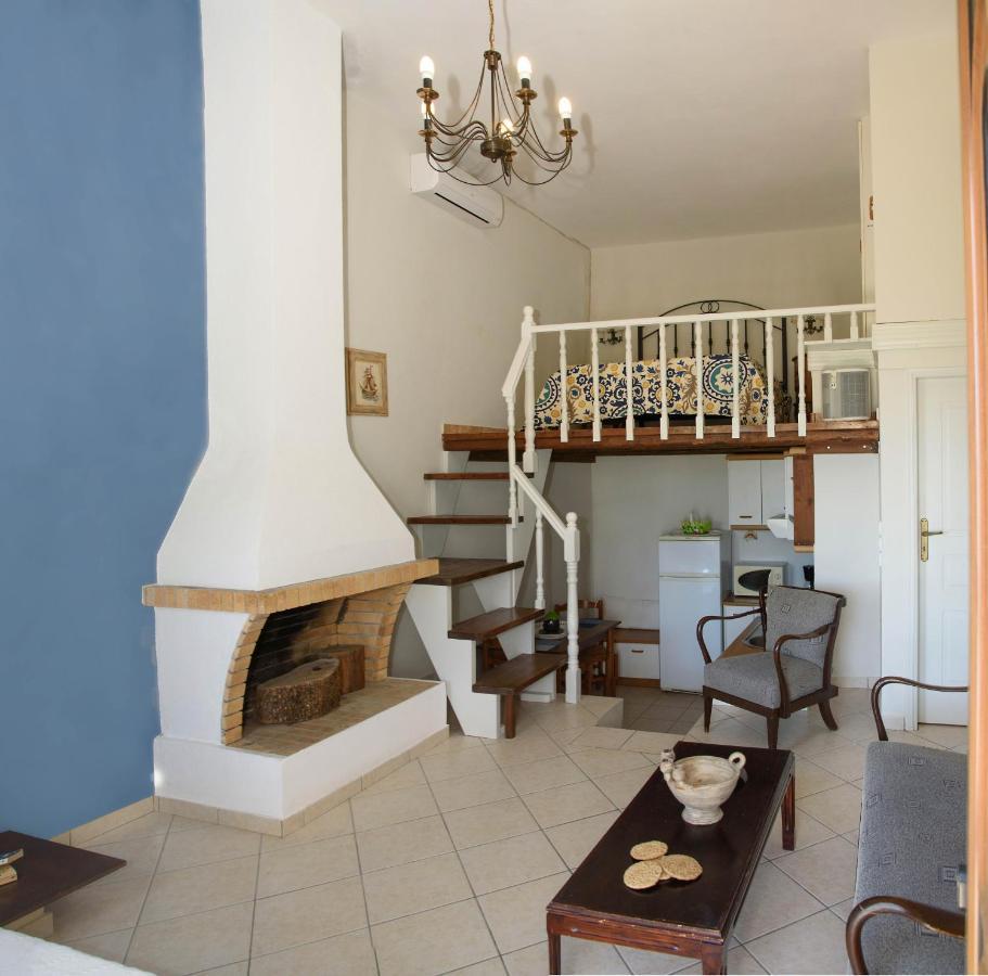 Assos Caldera Apartment Asos ภายนอก รูปภาพ