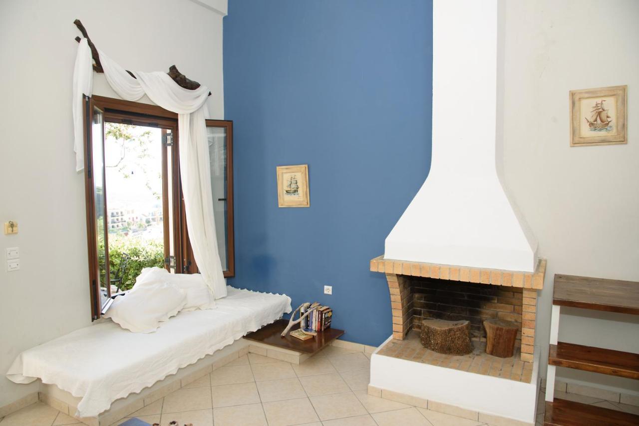 Assos Caldera Apartment Asos ภายนอก รูปภาพ