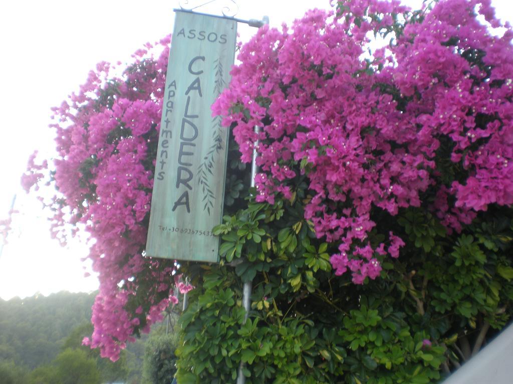 Assos Caldera Apartment Asos ภายนอก รูปภาพ